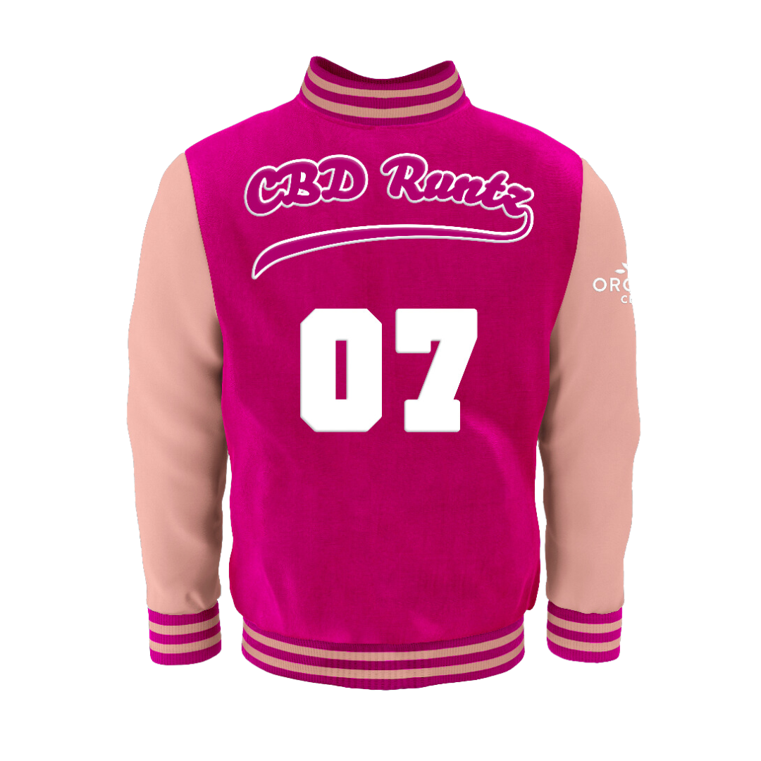 Orchid CBD Runtz Varsity Jacket