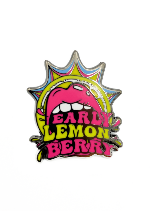 Early Lemon Berry Lapel Pin